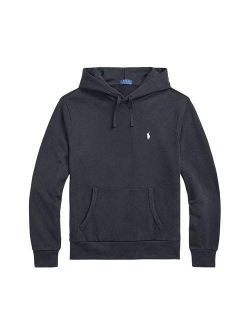 Felpa da uomo con cappuccio, colore black POLO RALPH LAUREN | 710916690025